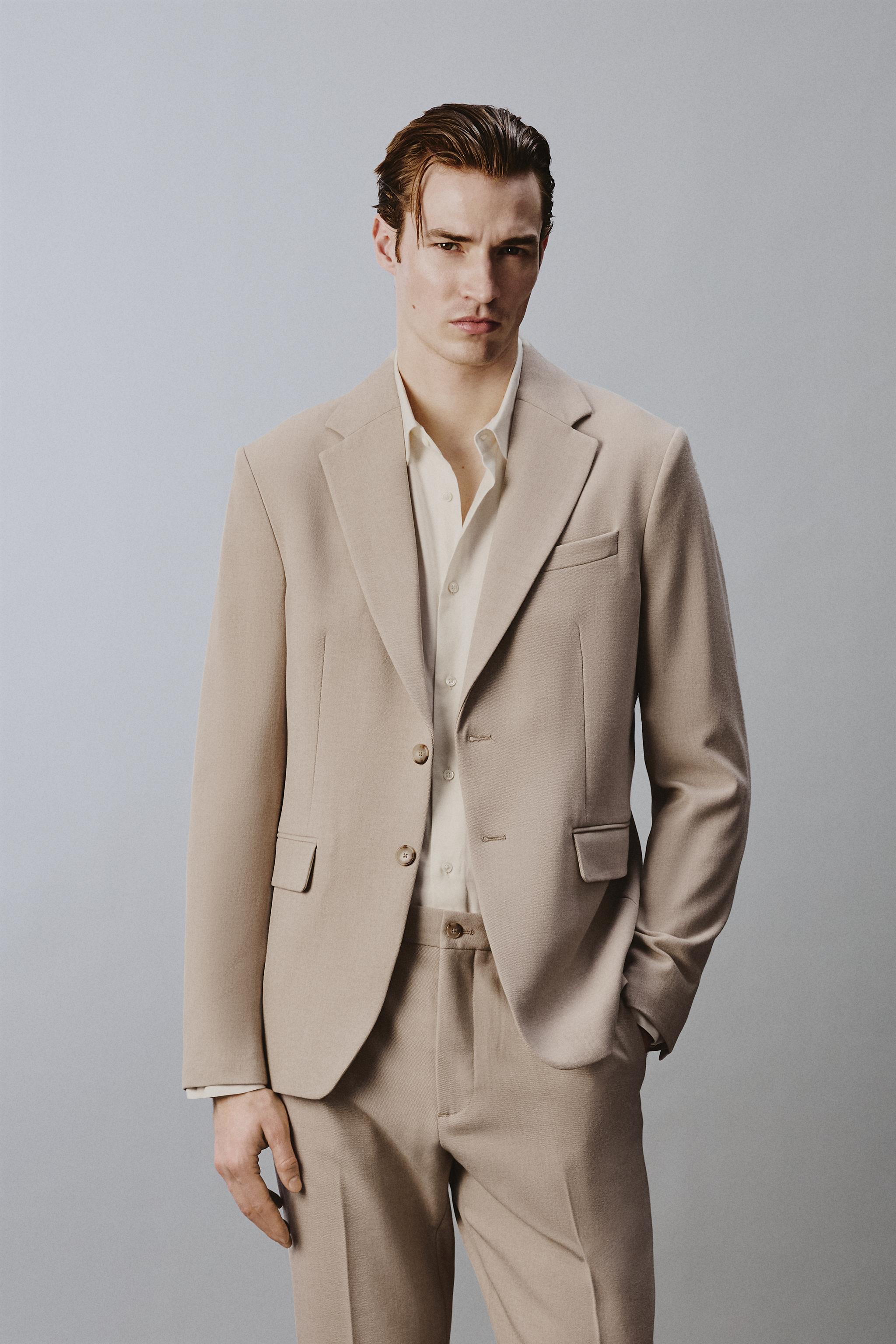SLIM FIT SUIT BLAZER